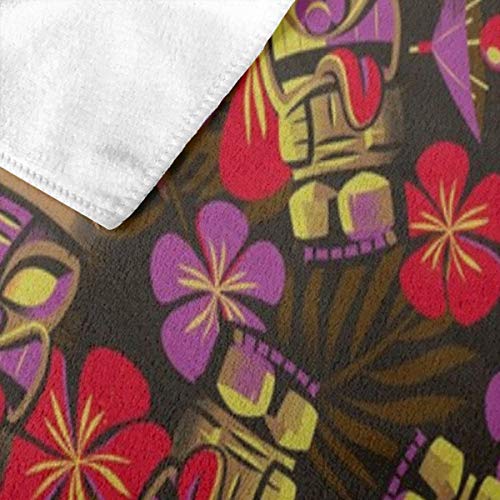 Toalla de playa HaiYI-ltd Mai Tai Floral Toalla de baño de microfibra súper absorbente para viajes, natación, deportes, playa, spa y gimnasio (32" x 52") Toalla de playa HaiYI-ltd Mai Tai Floral Toalla de baño de microfibra súper absorbente para viajes, natación, deportes, playa, spa y gimnasio (32" x 52")