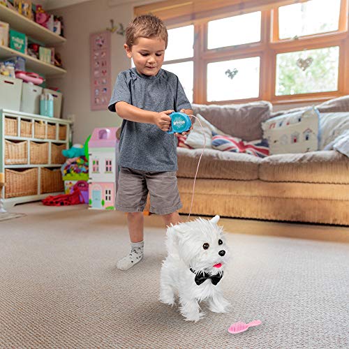 Tobar Walking Westie -Perro Animado de Felpa con Sonido Tobar Walking Westie -Perro Animado de Felpa con Sonido