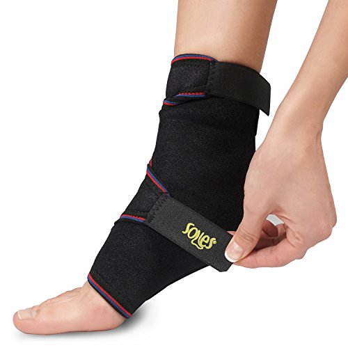 Tobillera De Neopreno con Soporte para El Maléolo Soles - Neopreno Transpirable, Comodidad Extrema - Talla Única - Encaja En Ambos Pies - Suave, Flexible, Cómoda - Estabiliza El Tobillo Tobillera De Neopreno con Soporte para El Maléolo Soles - Neopreno Transpirable, Comodidad Extrema - Talla Única - Encaja En Ambos Pies - Suave, Flexible, Cómoda - Estabiliza El Tobillo