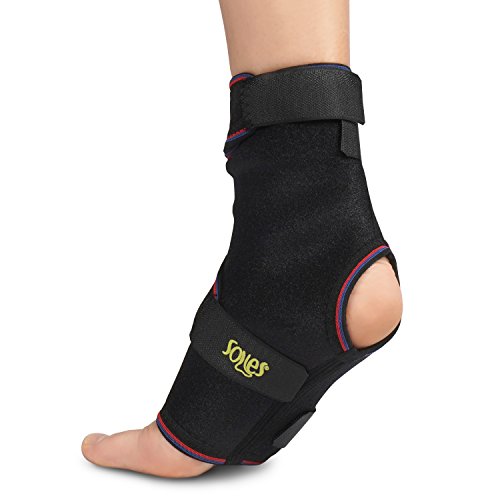 Tobillera De Neopreno con Soporte para El Maléolo Soles - Neopreno Transpirable, Comodidad Extrema - Talla Única - Encaja En Ambos Pies - Suave, Flexible, Cómoda - Estabiliza El Tobillo Tobillera De Neopreno con Soporte para El Maléolo Soles - Neopreno Transpirable, Comodidad Extrema - Talla Única - Encaja En Ambos Pies - Suave, Flexible, Cómoda - Estabiliza El Tobillo