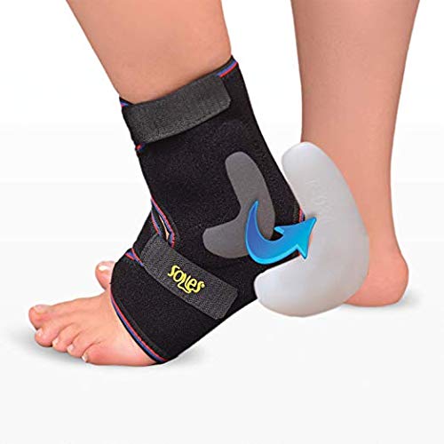 Tobillera De Neopreno con Soporte para El Maléolo Soles - Neopreno Transpirable, Comodidad Extrema - Talla Única - Encaja En Ambos Pies - Suave, Flexible, Cómoda - Estabiliza El Tobillo Tobillera De Neopreno con Soporte para El Maléolo Soles - Neopreno Transpirable, Comodidad Extrema - Talla Única - Encaja En Ambos Pies - Suave, Flexible, Cómoda - Estabiliza El Tobillo