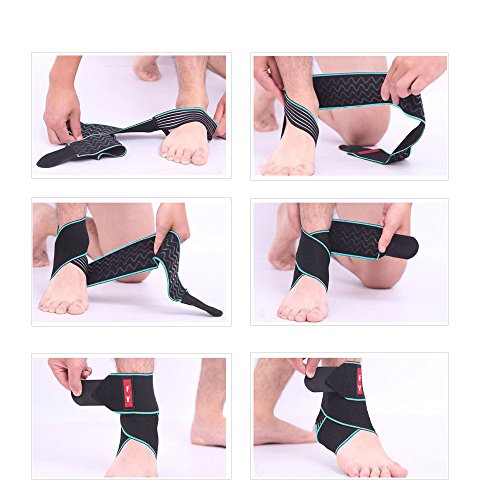 Tobillera Estabilizadora Protector Compresión Ajustable Protección de Tobillos Tobillera Estabilizadora Protector Compresión Ajustable Protección de Tobillos