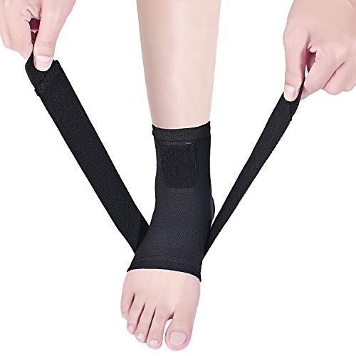 Tobillera Estabilizadora Protector Compresión Ajustable Protección de Tobillos (negro, S) Tobillera Estabilizadora Protector Compresión Ajustable Protección de Tobillos (negro, S)