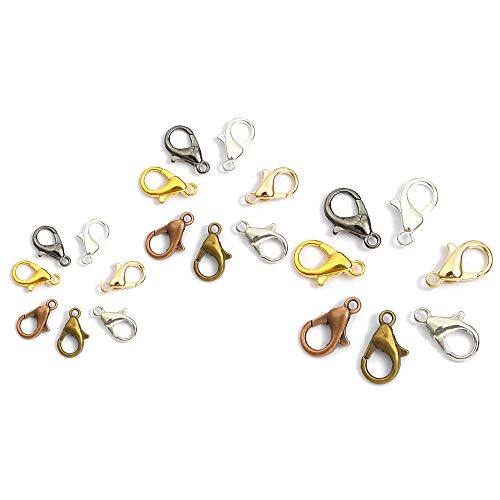 TOBS 10/12/14/16/18/21Mm Alloy Lobster Clasps Hooks Chain For Bracelet Necklace Connectors TOBS 10/12/14/16/18/21Mm Alloy Lobster Clasps Hooks Chain For Bracelet Necklace Connectors