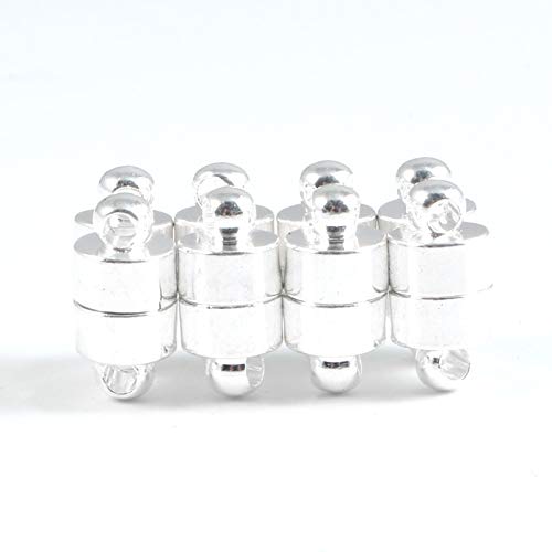 TOBS 10Pcs 11X6Mm Copper Clasps For Clasps For Leather Cord Necklace Bracelets Handmade TOBS 10Pcs 11X6Mm Copper Clasps For Clasps For Leather Cord Necklace Bracelets Handmade