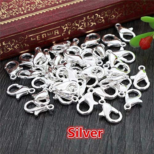 TOBS 10X5Mm/12X6Mm/14X7Mm/16X8Mm Alloy Lobster Clasp Hooks For Necklace Bracelet Chain TOBS 10X5Mm/12X6Mm/14X7Mm/16X8Mm Alloy Lobster Clasp Hooks For Necklace Bracelet Chain