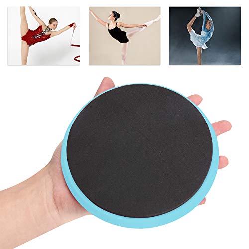 TOBWOLF Pro - Tabla giratoria para ballet, 13 cm, portátil, disco giratorio para bailarines, patinadores, gimnasias, entrenamiento de equilibrio, color azul