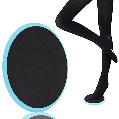 TOBWOLF Pro - Tabla giratoria para ballet, 13 cm, portátil, disco giratorio para bailarines, patinadores, gimnasias, entrenamiento de equilibrio, color azul