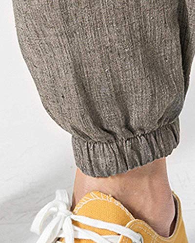 Toctax Pantalón de Estilo Chino para Hombres de Gran tamaño Pantalones japoneses de sección Delgada Pantalones de Lino para Hombres Pantalones de algodón Mahal Toctax Pantalón de Estilo Chino para Hombres de Gran tamaño Pantalones japoneses de sección Delgada Pantalones de Lino para Hombres Pantalones de algodón Mahal