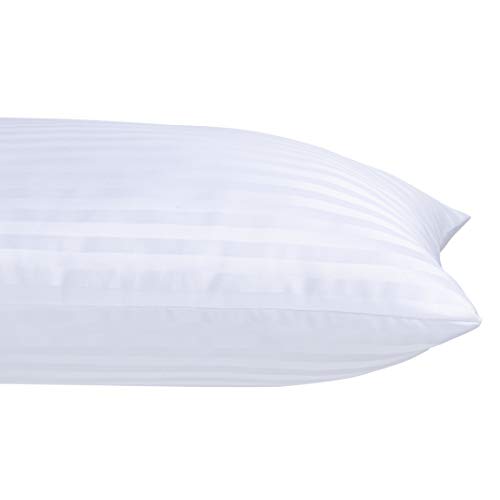 Todocama - Almohada antiácaros - Núcleo de Fibra Tacto Pluma - Tejido cutí - Funda con Cremallera Que Permite controlar la Altura de la Almohada. (120x40cm) Todocama - Almohada antiácaros - Núcleo de Fibra Tacto Pluma - Tejido cutí - Funda con Cremallera Que Permite controlar la Altura de la Almohada. (120x40cm)