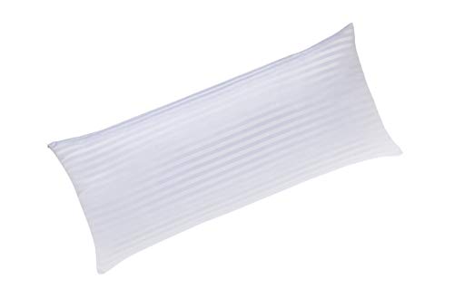 Todocama - Almohada antiácaros - Núcleo de Fibra Tacto Pluma - Tejido cutí - Funda con Cremallera Que Permite controlar la Altura de la Almohada. (120x40cm) Todocama - Almohada antiácaros - Núcleo de Fibra Tacto Pluma - Tejido cutí - Funda con Cremallera Que Permite controlar la Altura de la Almohada. (120x40cm)