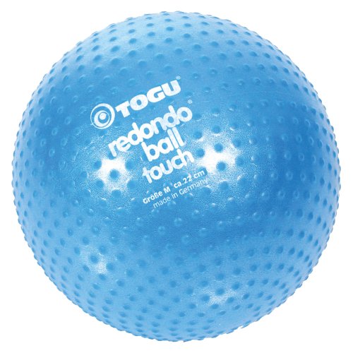Togu 493200 Redondo Ball Touch - Pelota de Pilates y Entrenamiento Azul Azul Talla:Azul