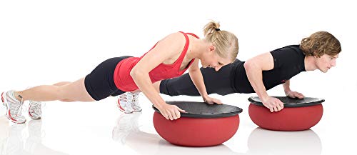 TOGU Jumper Balance - Pelota para Entrenamiento de Equilibrio de Fitness, Color Rojo, Talla 52x24 cm