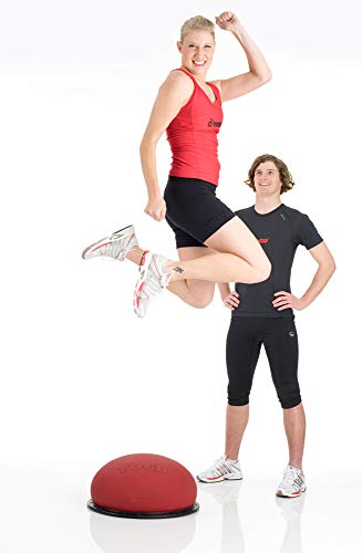 TOGU Jumper Balance - Pelota para Entrenamiento de Equilibrio de Fitness, Color Rojo, Talla 52x24 cm TOGU Jumper Balance - Pelota para Entrenamiento de Equilibrio de Fitness, Color Rojo, Talla 52x24 cm