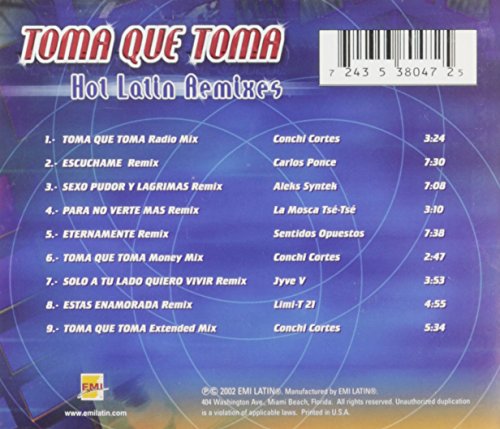 Toma Que Toma Hot Latin Remix