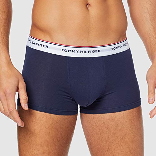 Tommy Hilfiger 3p Lr Trunk Boxer, Multicolor (Multi/Peacoat 904), M (Pack de 3) para Hombre Tommy Hilfiger 3p Lr Trunk Boxer, Multicolor (Multi/Peacoat 904), M (Pack de 3) para Hombre