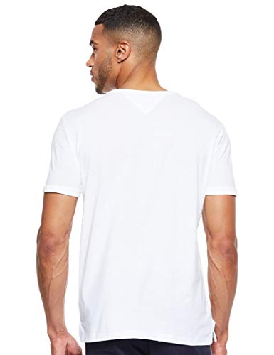 Tommy Hilfiger Modern Jaspe Camiseta, Blanco (Classic White 100), X-Large para Hombre Tommy Hilfiger Modern Jaspe Camiseta, Blanco (Classic White 100), X-Large para Hombre