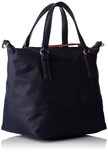 Tommy Hilfiger Poppy Small Tote, Bolso totes para Mujer, Azul (Tommy Navy), 23x15x22 cm (W x H x L) Tommy Hilfiger Poppy Small Tote, Bolso totes para Mujer, Azul (Tommy Navy), 23x15x22 cm (W x H x L)