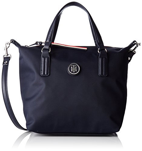Tommy Hilfiger Poppy Small Tote, Bolso totes para Mujer, Azul (Tommy Navy), 23x15x22 cm (W x H x L) Tommy Hilfiger Poppy Small Tote, Bolso totes para Mujer, Azul (Tommy Navy), 23x15x22 cm (W x H x L)
