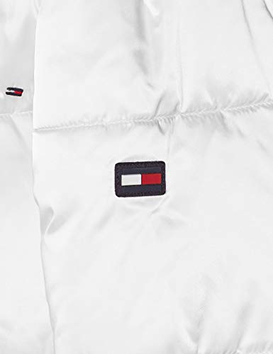 Tommy Hilfiger Recycled Short Puffer Chaqueta, Blanco (Bright White 123), 116 (Talla del Fabricante: 6) para Niñas Tommy Hilfiger Recycled Short Puffer Chaqueta, Blanco (Bright White 123), 116 (Talla del Fabricante: 6) para Niñas