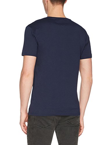 Tommy Hilfiger Regular C Camiseta con Cuello Redondo, Azul (Black Iris), XXL para Hombre