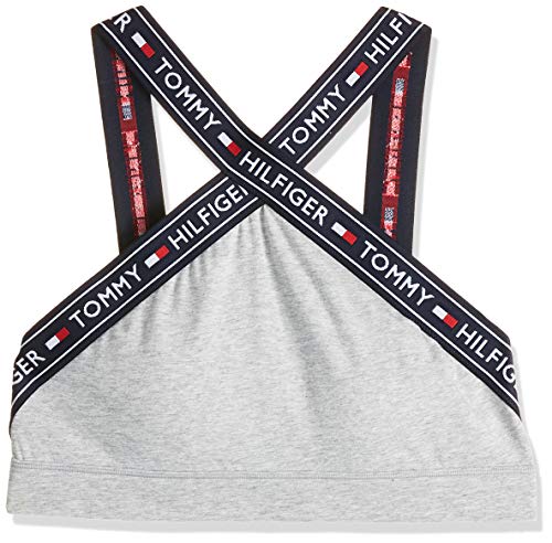 Tommy Hilfiger Sujetador Estilo Bralette, Gris (Grey Heather 004), X-Small para Mujer