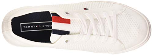 Tommy Hilfiger Venus Light 5d, Zapatillas Mujer, Blanco, 39 EU