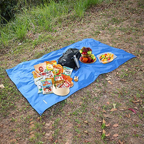 TOMSHOO Poncho de Lluvia con Capucha Chubasquero Impermeable Ligero Multifuncional como Toldo Manta Estera de Camping para Senderismo Ciclismo Unisex TOMSHOO Poncho de Lluvia con Capucha Chubasquero Impermeable Ligero Multifuncional como Toldo Manta Estera de Camping para Senderismo Ciclismo Unisex