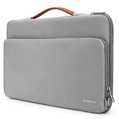 tomtoc Maletín Portátil para 15" Nuevo MacBook Pro A1990 A1707 con Touch Bar, Acer HP Dell Chromebook 14, ThinkPad X1 Yoga (Gen 1-4), Surface Laptop 3 2019, Funda Protectora para Netbooks tomtoc Maletín Portátil para 15" Nuevo MacBook Pro A1990 A1707 con Touch Bar, Acer HP Dell Chromebook 14, ThinkPad X1 Yoga (Gen 1-4), Surface Laptop 3 2019, Funda Protectora para Netbooks