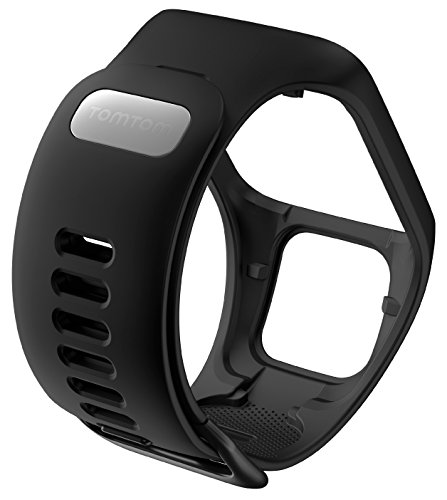 TomTom - Correa reloj para Runner 3, Spark 3, Runner 2, Spark, Adventurer, Golfer 2, Unisex Adulto, Negro, S TomTom - Correa reloj para Runner 3, Spark 3, Runner 2, Spark, Adventurer, Golfer 2, Unisex Adulto, Negro, S