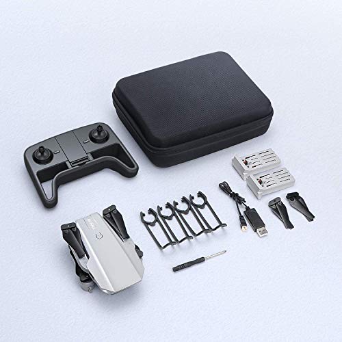 Tomzon D25 RC Drone con cámara 4K, Drone para Principiantes, Posicionamiento de la luz, Fotografía de Gestos con Las Manos, Vuelo de Ruta, Flips 3D, Modo MV, 2 Baterías, Vuelo de 24 Minutos Tomzon D25 RC Drone con cámara 4K, Drone para Principiantes, Posicionamiento de la luz, Fotografía de Gestos con Las Manos, Vuelo de Ruta, Flips 3D, Modo MV, 2 Baterías, Vuelo de 24 Minutos