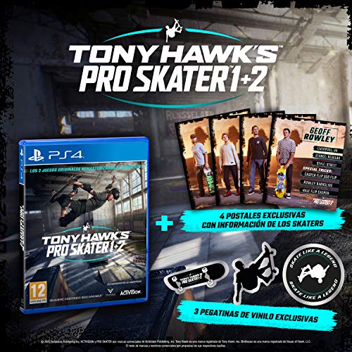 Tony Hawk’s Pro Skater 1+2 PS4 (Exclusiva Amazon)