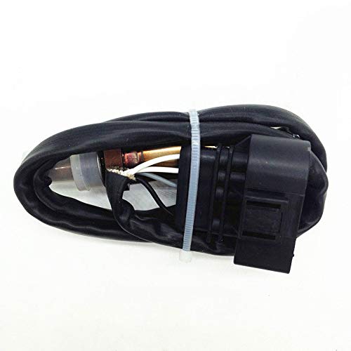 Tonyzhou Co.,ltd Sensor de oxígeno Sensor de oxígeno, para Audi A6, para Seat Cordoba Inca Ibiza, para VW Polo Golf Vento Caddy 1.4L 1.6L 1.8L 1991-2002 4Wire Lambda Sonda O2 Sensor