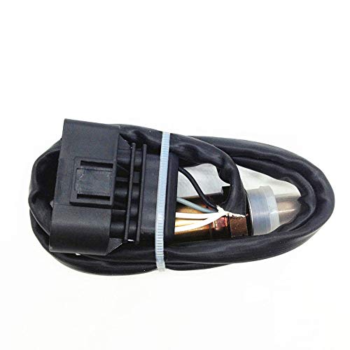 Tonyzhou Co.,ltd Sensor de oxígeno Sensor de oxígeno, para Audi A6, para Seat Cordoba Inca Ibiza, para VW Polo Golf Vento Caddy 1.4L 1.6L 1.8L 1991-2002 4Wire Lambda Sonda O2 Sensor