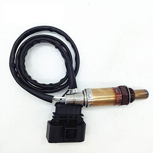 Tonyzhou Co.,ltd Sensor de oxígeno Sensor de oxígeno, para Audi A6, para Seat Cordoba Inca Ibiza, para VW Polo Golf Vento Caddy 1.4L 1.6L 1.8L 1991-2002 4Wire Lambda Sonda O2 Sensor