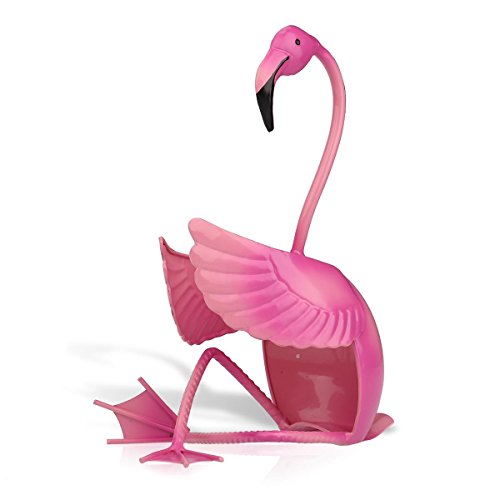 TOOARTS - Soporte para Vino - Dulce Sueño - Botellero forma de Flamenco del Estilo Metálico para la Decoración del Hogar Bar (Artesanía de Hierro,Color Rosa) TOOARTS - Soporte para Vino - Dulce Sueño - Botellero forma de Flamenco del Estilo Metálico para la Decoración del Hogar Bar (Artesanía de Hierro,Color Rosa)
