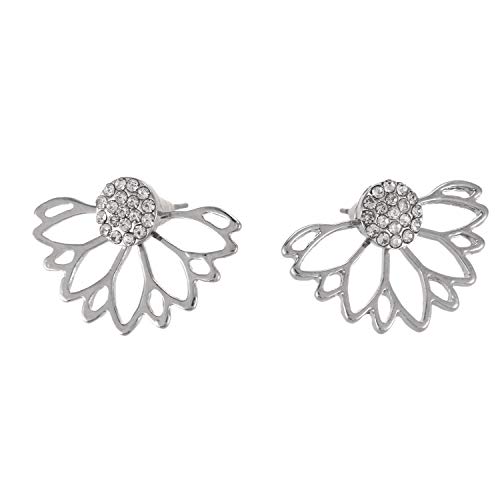 TOOGOO 3 Pares Pendientes De Flor De Loto Chaquetas Para Mujer Ni?a Sencillo Elegante Stud De Oreja Aretes TOOGOO 3 Pares Pendientes De Flor De Loto Chaquetas Para Mujer Ni?a Sencillo Elegante Stud De Oreja Aretes