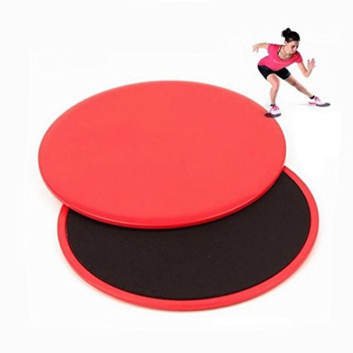 TOOGOO Discos de Deslizamiento de Doble Cara Deslizadores de Base Ejercicios deslizantes Resistencia de Entrenamiento Alfombra TOOGOO Discos de Deslizamiento de Doble Cara Deslizadores de Base Ejercicios deslizantes Resistencia de Entrenamiento Alfombra