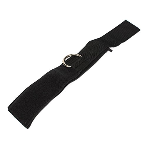 TOOGOO Zapato con cierre de anillo en D Accesorio Multi Gym cable de pierna del muslo Polea del levantamiento de pesas Negro TOOGOO Zapato con cierre de anillo en D Accesorio Multi Gym cable de pierna del muslo Polea del levantamiento de pesas Negro