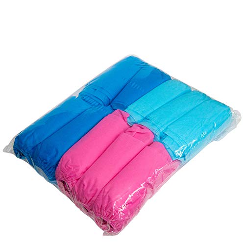 TOOHUI Cubiertas de Zapatos Desechables, Cubrezapatos Protectores, Fundas de Zapatos Desechables, Zapato Cubre, Duradera, No Tejido, Antideslizante (Rosa, Azul Claro, Dark Blue, 100 piezas) TOOHUI Cubiertas de Zapatos Desechables, Cubrezapatos Protectores, Fundas de Zapatos Desechables, Zapato Cubre, Duradera, No Tejido, Antideslizante (Rosa, Azul Claro, Dark Blue, 100 piezas)