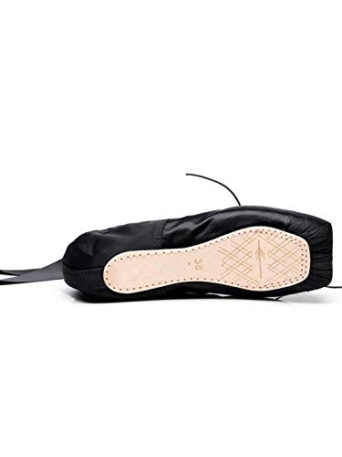 Tookang Zapatillas Punta de Ballet Clásico de Suela Partida para Mujer Niña y Adulta Zapatillas Blandas de Danza y Gimnasia Tookang Zapatillas Punta de Ballet Clásico de Suela Partida para Mujer Niña y Adulta Zapatillas Blandas de Danza y Gimnasia