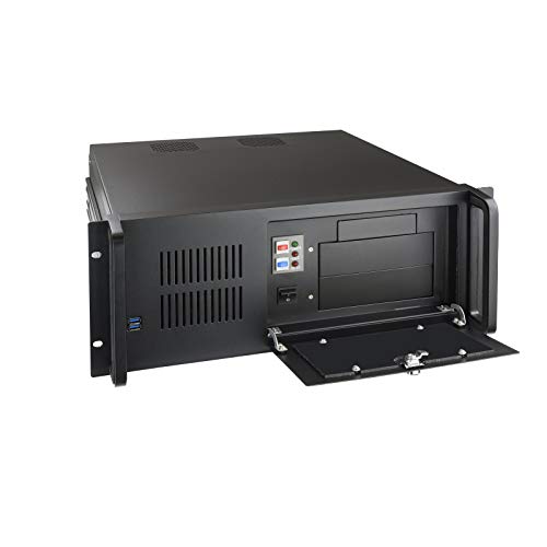 Tooq RACK-406N-USB3 - Caja para Ordenador (para Rack de 19" 4U, Formato ATX Cierre Frontal con Llave, 2 x USB 3.0) Tooq RACK-406N-USB3 - Caja para Ordenador (para Rack de 19" 4U, Formato ATX Cierre Frontal con Llave, 2 x USB 3.0)