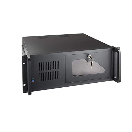 Tooq RACK-406N-USB3 - Caja para Ordenador (para Rack de 19" 4U, Formato ATX Cierre Frontal con Llave, 2 x USB 3.0) Tooq RACK-406N-USB3 - Caja para Ordenador (para Rack de 19" 4U, Formato ATX Cierre Frontal con Llave, 2 x USB 3.0)