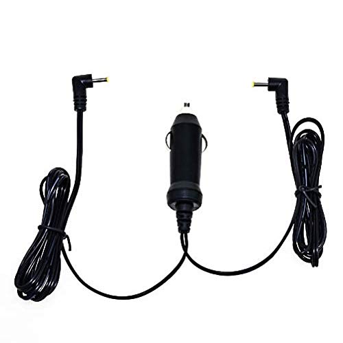 TOP CHARGEUR * Cargador Coche Mechero con 2 Salidas 12V Reemplazo Recambio Reproductor DVD Portátil Takara VIC 220