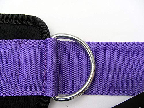 Top Gym Power Morado oyston Gimnasio Tira en Tobillo Base / Flex Vendido (individual) Máquina Con Cuerda multi-gimnasio Accesorio Relleno Unisex-adulto Entrenamientos ( yoga, pilates, Kick Boxing,