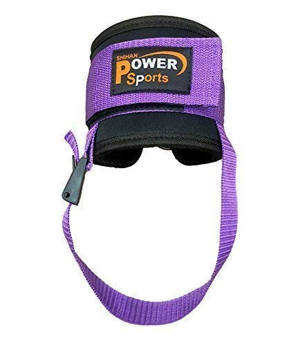 Top Gym Power Morado oyston Gimnasio Tira en Tobillo Base / Flex Vendido (individual) Máquina Con Cuerda multi-gimnasio Accesorio Relleno Unisex-adulto Entrenamientos ( yoga, pilates, Kick Boxing,