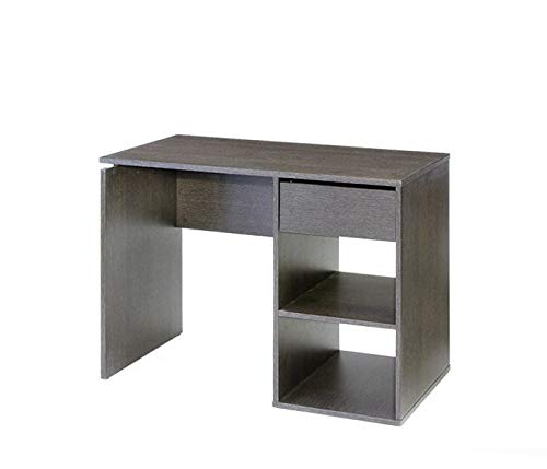 TOP KIT | Mesa de Escritorio Burgos 5010 con cajón (Ancho 100cm) | Wengué