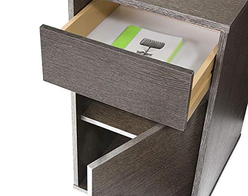 TOP KIT | Mesa de Escritorio Burgos 5214 con cajón y Puerta | Medidas 140 x 75 x 50 cm | Escritorio Juvenil | Wengué