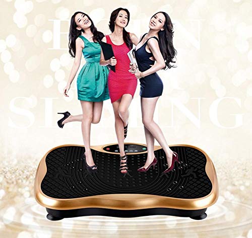 Topashe Plataforma Vibratoria Ultra Slim,Coctelera para Levantar Grasa, coctelera de Fitness,Vibratoria Máquina de Ejercicio