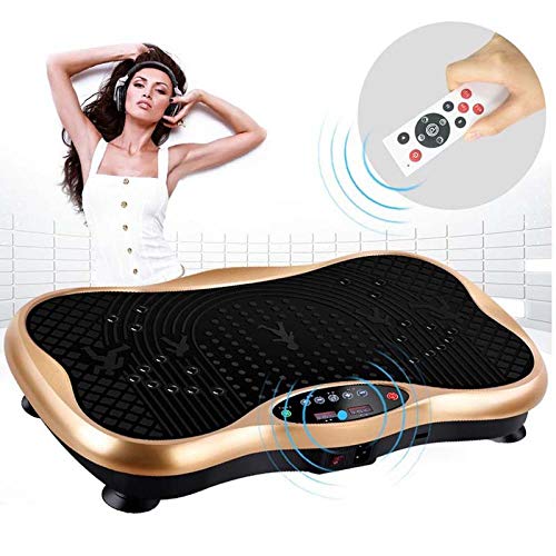 Topashe Plataforma Vibratoria Ultra Slim,Coctelera para Levantar Grasa, coctelera de Fitness,Vibratoria Máquina de Ejercicio